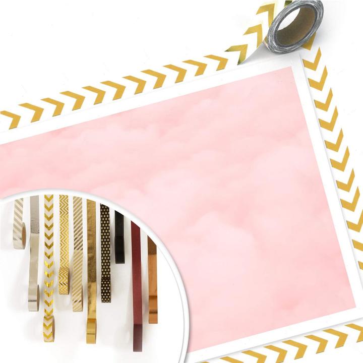 Image du produit Trenddeko Des nuages comme de la barbe à papa (30 x 24 cm)