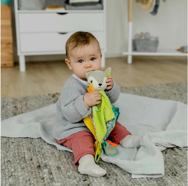 Actual product image Fehn Activity Cuddle Cloth Fox Deluxe