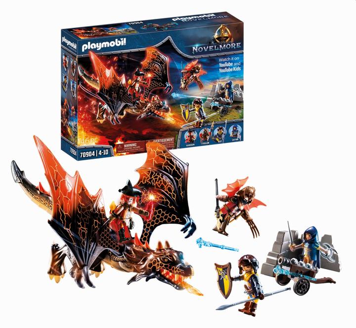 Produktbild Playmobil Novelmore Drachenattacke (70904, Playmobil Novelmore)