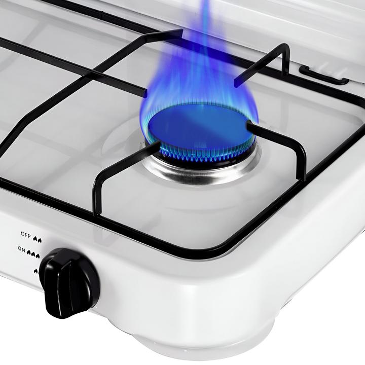 Image du produit Home Star 2-Flammen-Gaskocher mit Deckel