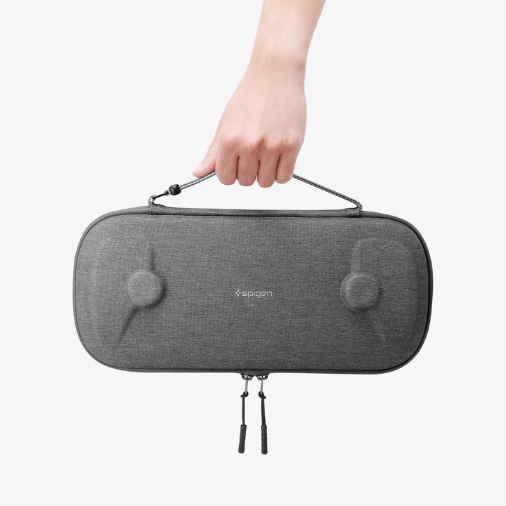 Actual product image Spigen - Klasden Pouch - Sony Playstation Portal Remote, for Accessories - Charcoal Grey