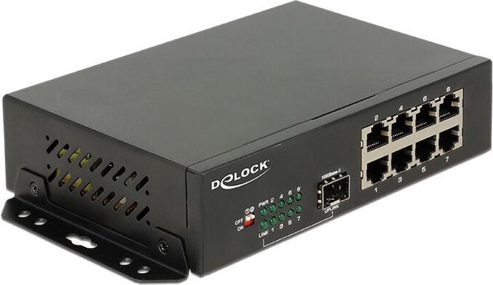Actual product image Delock Switch 8 x 10/100/1000 + 1 x SFP (8 ports)
