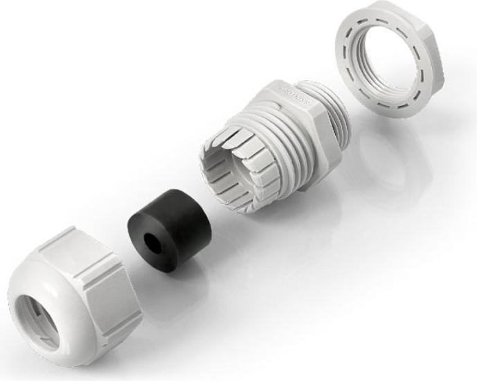Actual product image Quwireless QGL20 - QuGland M20 - Cable gland M20 with Ultra Flex gasket