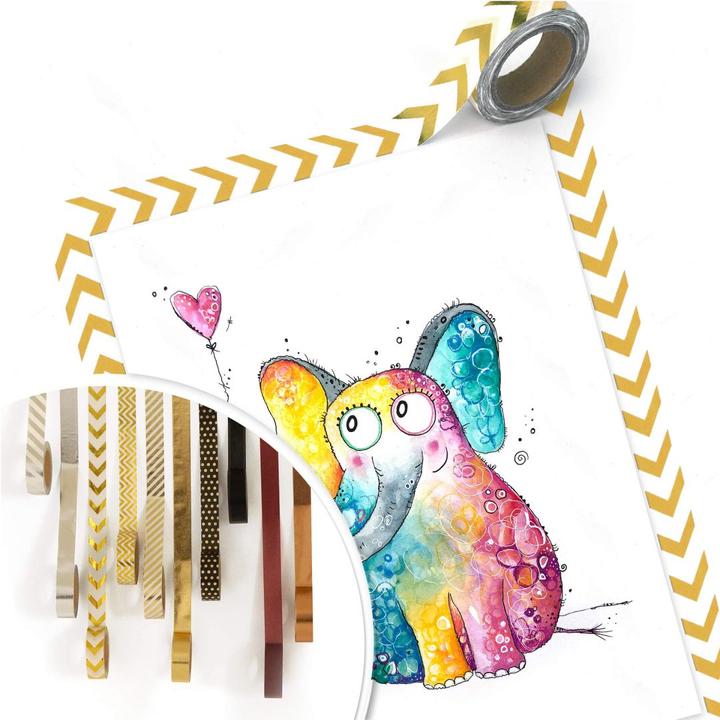 Produktbild Trenddeko Hagenmeyer - Elefant mit Herz (60 x 80 cm)