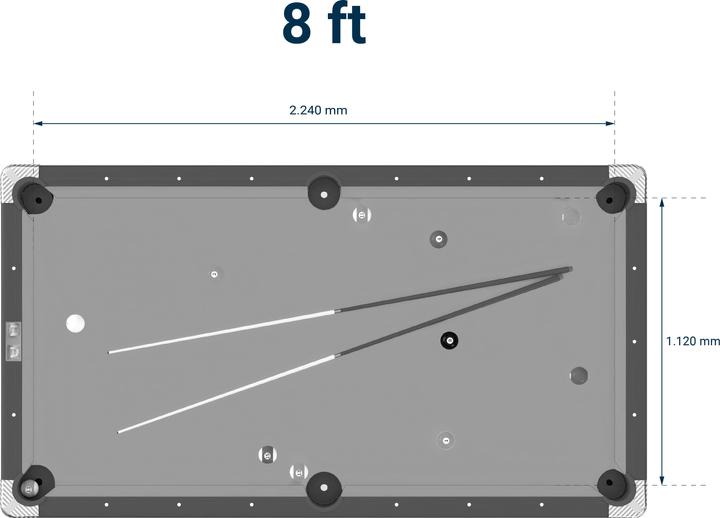 Produktbild Sportime Billardtisch Galant