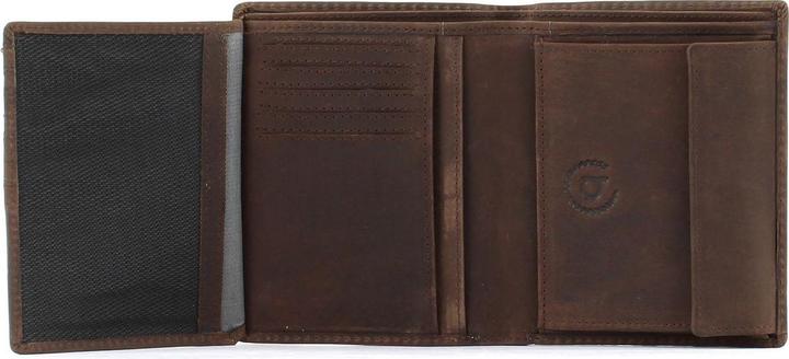 Actual product image Bugatti Hunter RFID Coin Wallet Combi Style 13CC Metal Logo
