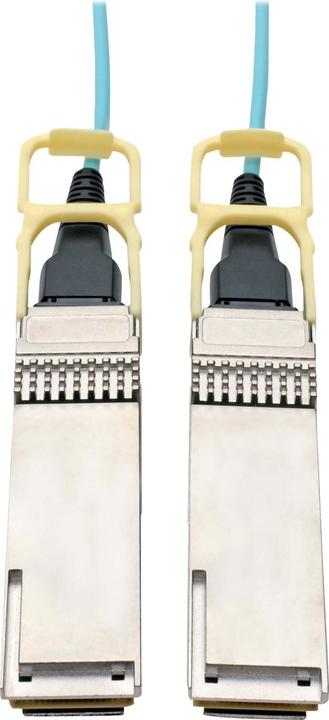 Produktbild Eaton QSFP28 to QSFP28 Active Optical Cable - 100GbE AOC M/M Aqua 10M 32.8ft. (10 m)