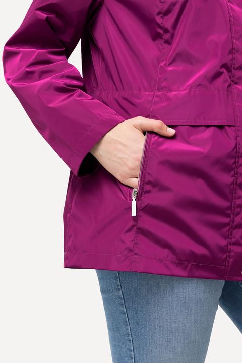 Produktbild Ulla Popken HYPRAR Windbreaker-Jacke, wasserabweisend, Kapuze (46, 48)