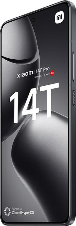 Productafbeelding Xiaomi 14T Pro 12GB/512GB (512 GB, Titanium Zwart, 6.67", Dubbele SIM, 5G)