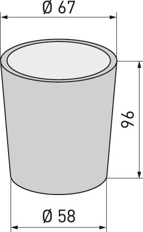 Produktbild Diaqua Klar (Ø 6 cm, Ø 9.5 cm, Ø 7 cm)