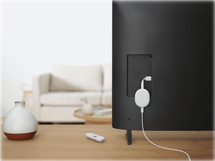 Produktbild Google Chromecast mit TV 4K (4 GB, Android 9.0 (Pie))