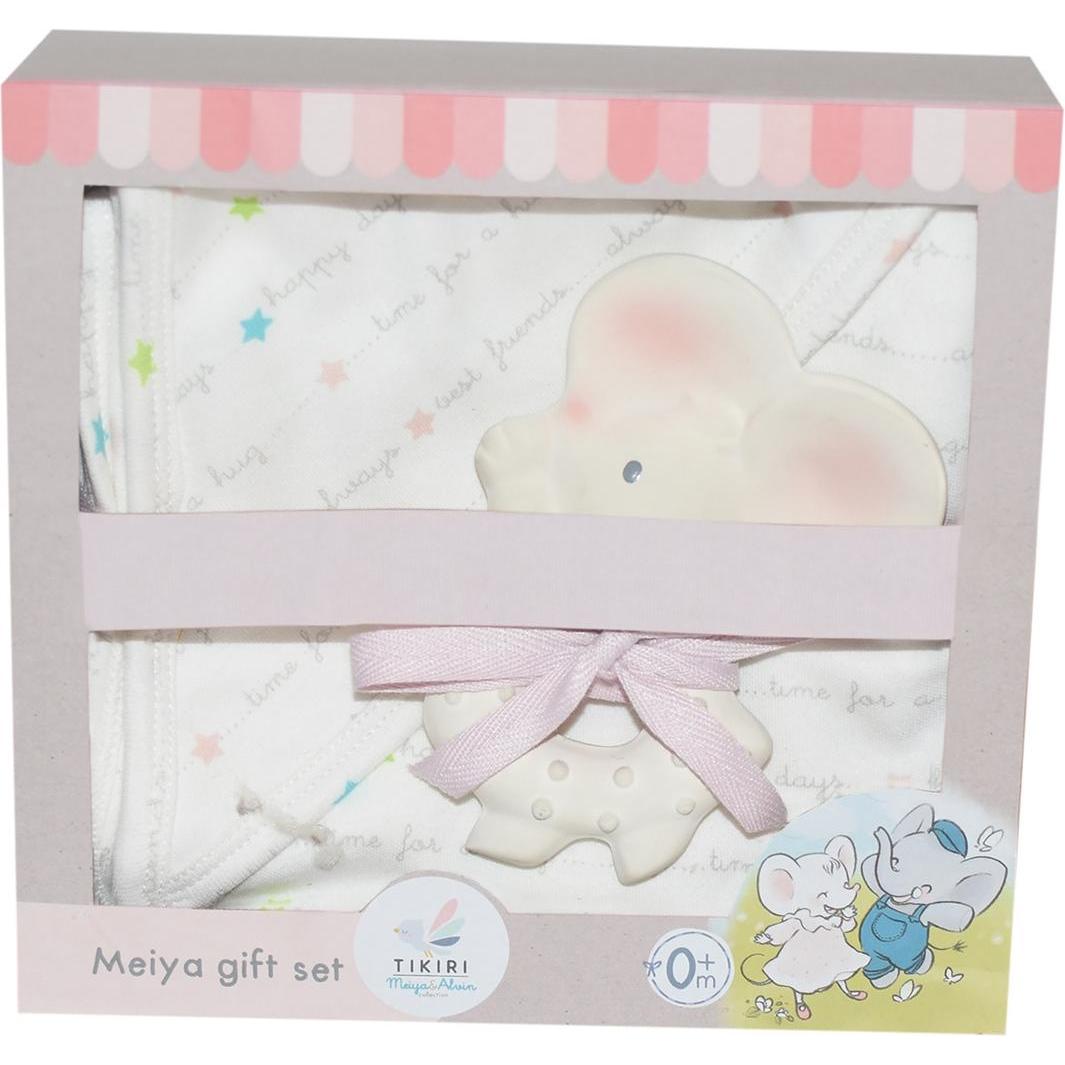 Tikiri, Beissring, Geschenkset Meiya mit Tuch & Beissring