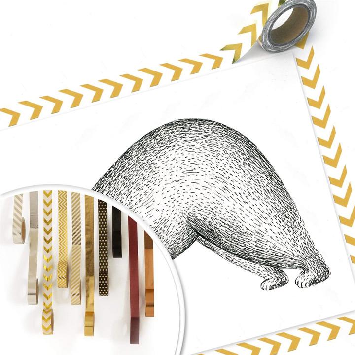 Image du produit Trenddeko Yoga Ours 01 (50 x 40 cm)