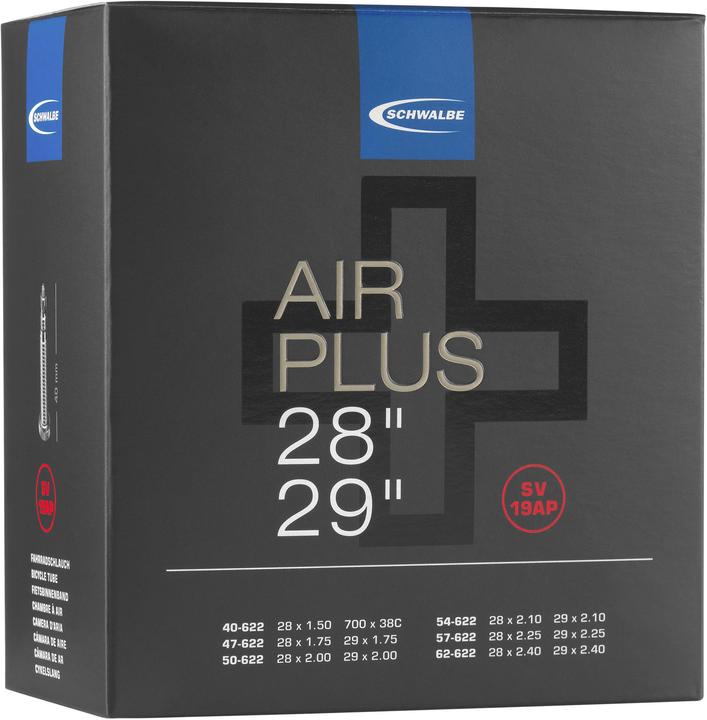 Schwalbe Air+ SV19AP (Presta (SV), 28", 29", 40 mm)