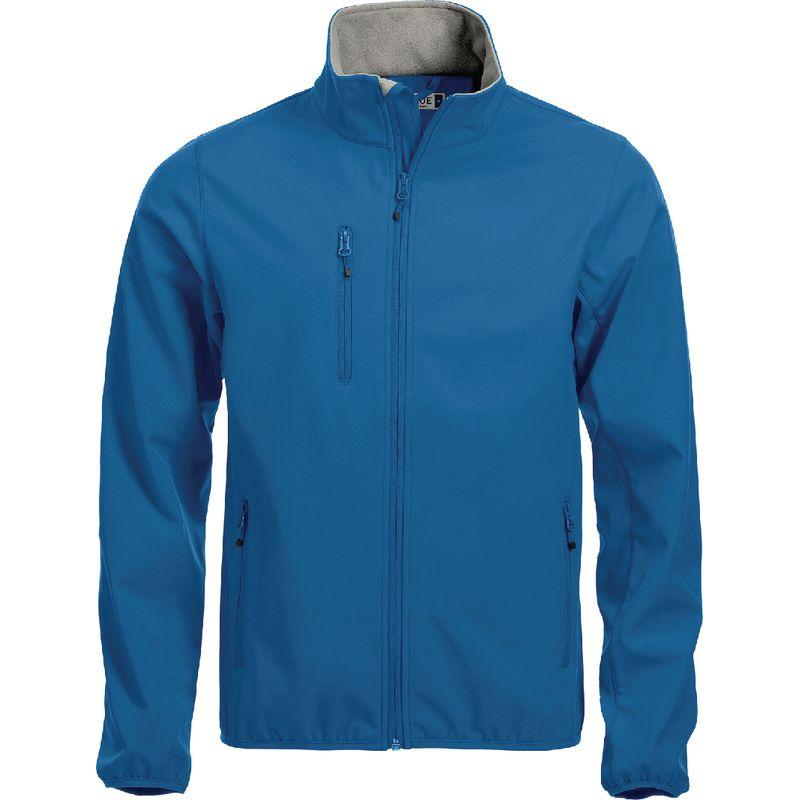 Clique, Herren, Jacke, Softshell Jacke (XL), Blau, XL