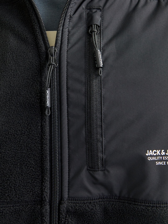 Actual product image Jack & Jones Plus Size Fleece Gilet Fleece Gilet (5XL)