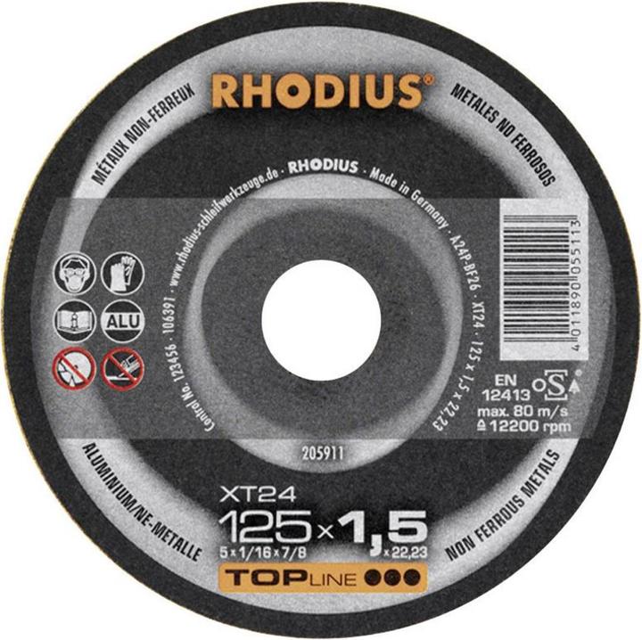 Actual product image Rhodius High performance cutting disc XT2