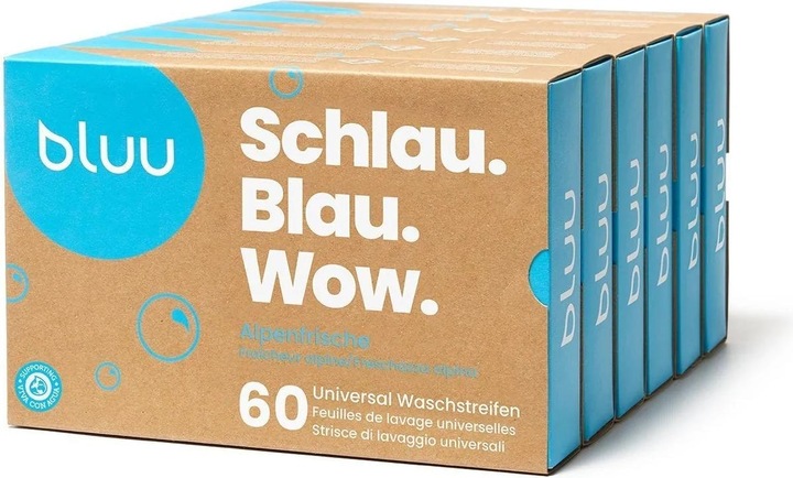 bluu Strisce di lavaggio universali (360 Cicli di lavaggio, Salviette)