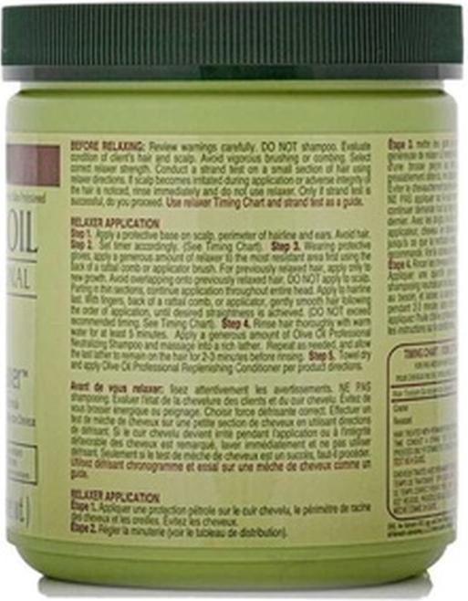 Nährwerte und Zutaten ORS Cream Relaxer Box Regular 1 Pack 1 X 530 G (530 g)