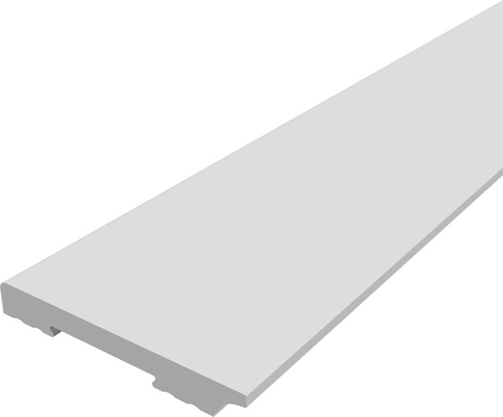 Actual product image Neu.Haus Skirting boards Coevorden set of 16 195x9 cm white
