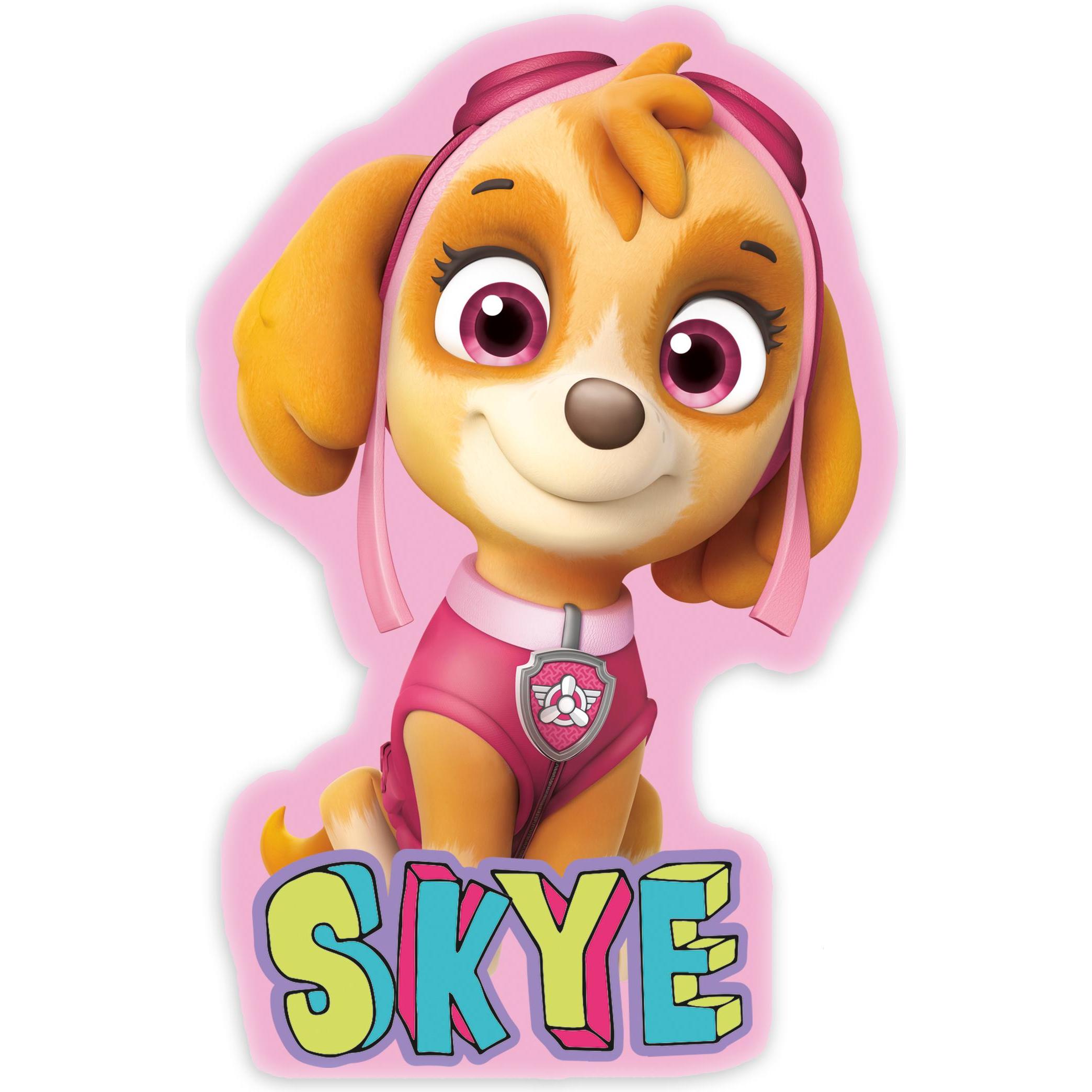 Herding, Kinderkissen, Paw Patrol Formkissen (Skye) (5 x 25 x 34 cm)