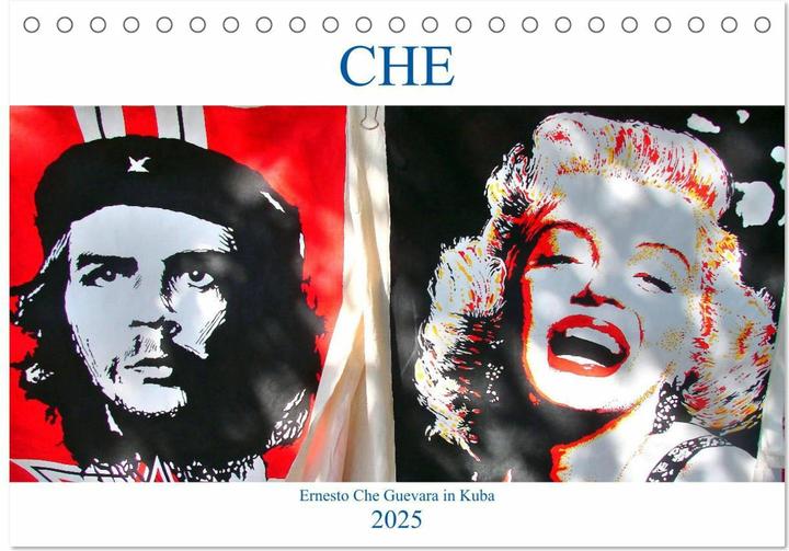 Image du produit CHE - Ernesto Che Guevara in Kuba (Tischkalender 2025 DIN A5 quer), Monatskalender (A5)