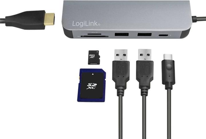 Produktbild LogiLink UA0343 (USB-C, 6 Ports)