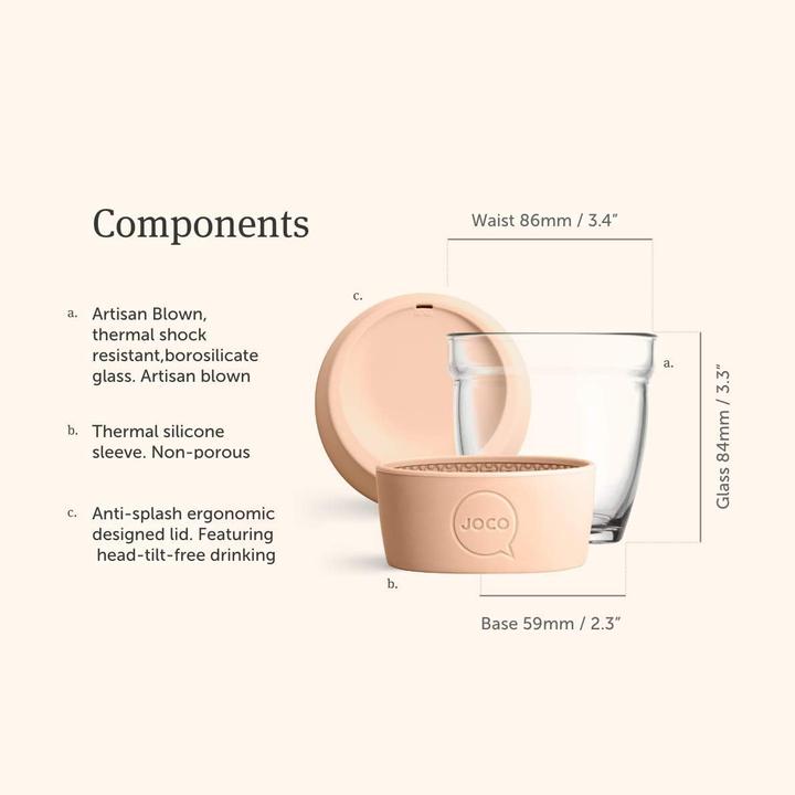 Produktbild Joco To Go Kaffeebecher 230ml bluestone (230 ml, 1 x)