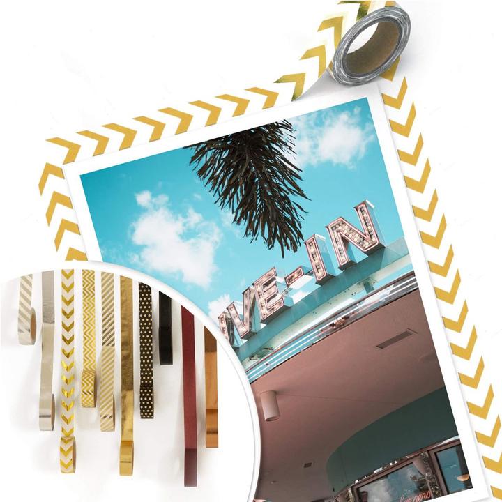 Produktbild Trenddeko Miami Drive-In - Seitenansicht (40 x 50 cm)