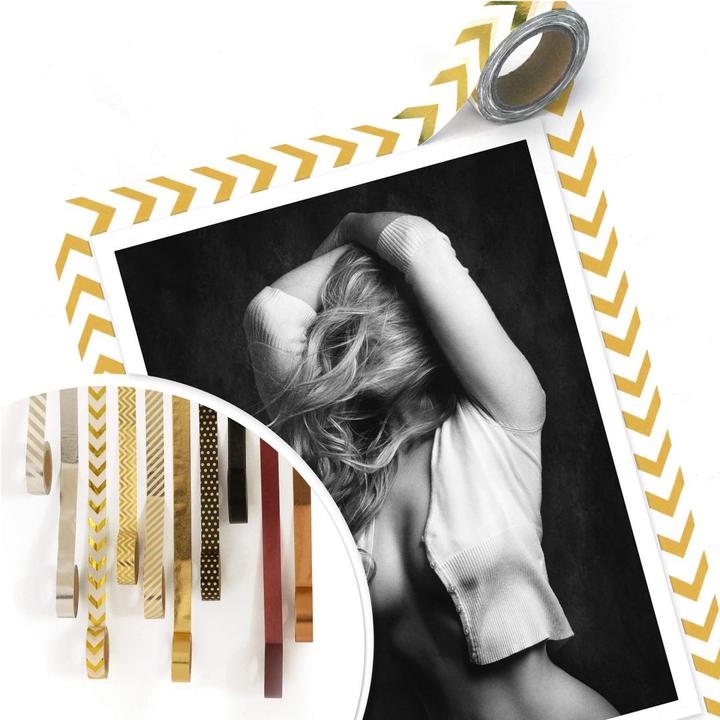 Actual product image Trenddeko Blond hair (60 x 80 cm)