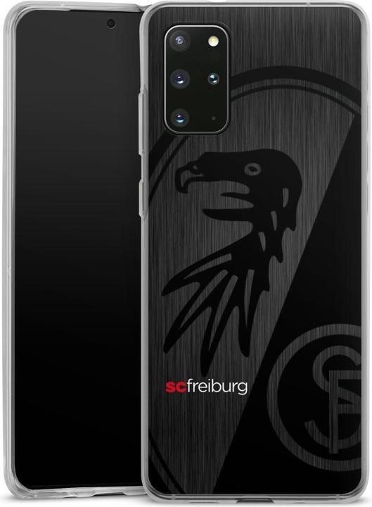 Produktbild DeinDesign Silikon Hülle für Samsung Galaxy S20 Plus Handyhülle Case Smartphone Schutzhülle Metallic Look (Samsung Galaxy S20+)