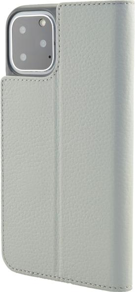 Produktbild Mike Galeli Book-Cover Echtleder Marc light grey (Apple iPhone 11 Pro)