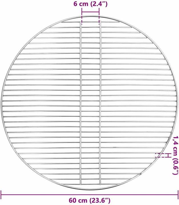 Image du produit vidaXL Grille de cuisson