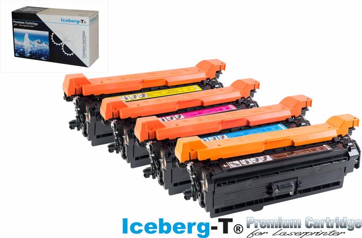 Produktbild Iceberg-T Toner SET CRG 723H Set mit allen vier Farben (BK, C, M, Y)