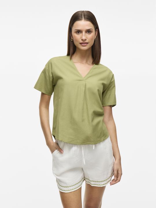 Immagine prodotto Vila V-Ausschnitt Oberteil mit kurzen Ärmeln (40)