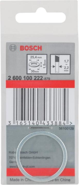 Produktbild Bosch Professional Zubehör Reduzierring für PRO Kreissägeblatt, 30 x 1,5 x 25,4 mm