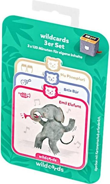 Produktbild Tigermedia Wildcard Swiss Edition (3 Stück mit je 120 Minuten) (Deutsch, Schweizerdeutsch)