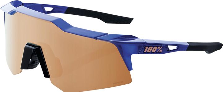 Actual product image 100% Speedcraft XS Soft Tact Shine (gloss cobalt blue, hiper copper mirror)