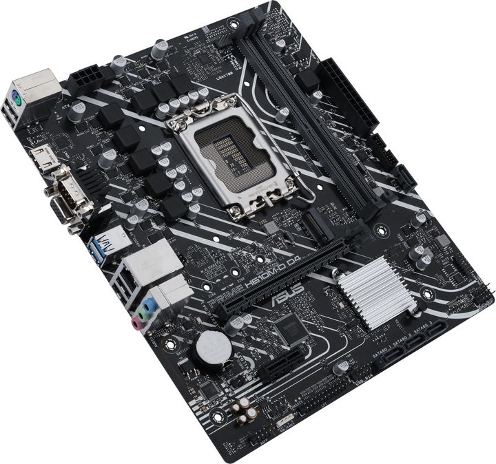 Image du produit ASUS PRIME H610M-D D4 (LGA 1700, Intel H610, mATX)