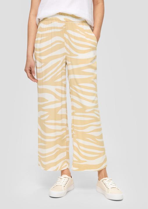 Actual product image S.Oliver Hose Hose aus reiner Viskose mit All-over-Print (46)