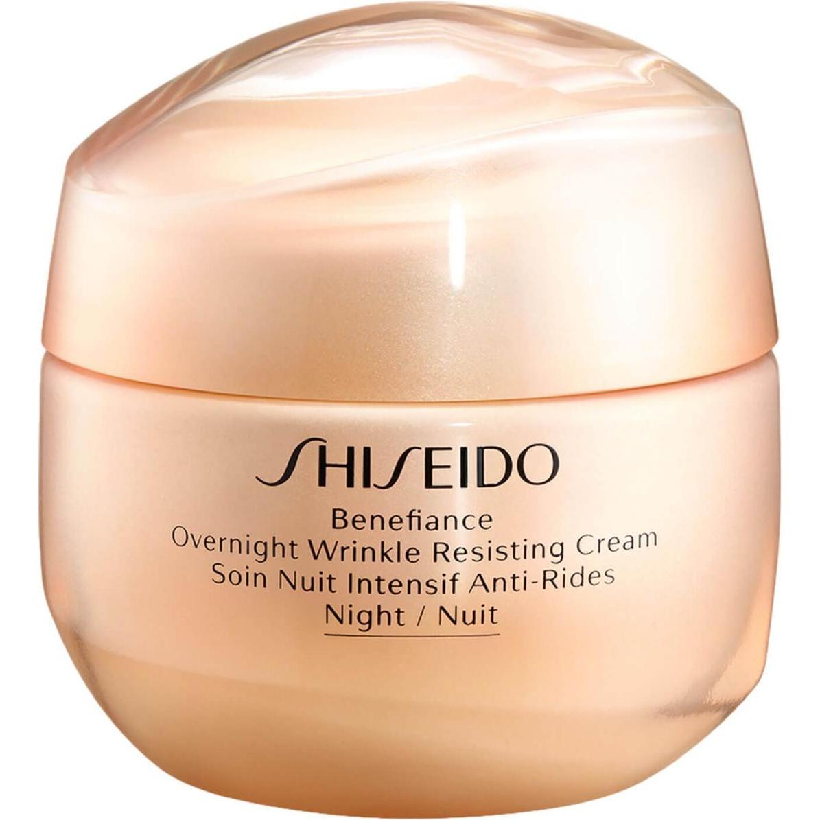 Shiseido Crema Viso, Benefiance - Antirughe Per La Notte (50 Ml, Notte)