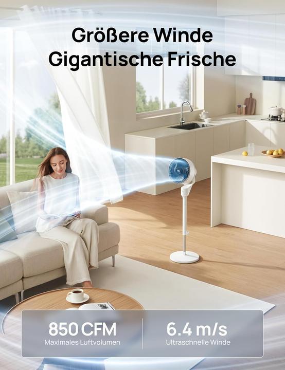 Produktbild Dreo Ventilatore da Pavimento Silenzioso
