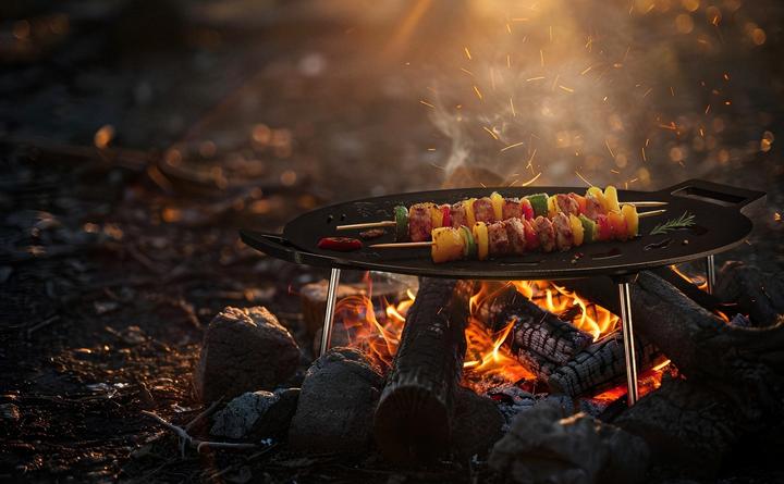 Immagine prodotto Gusskönig Piastra da fuoco in ghisa (45cm)