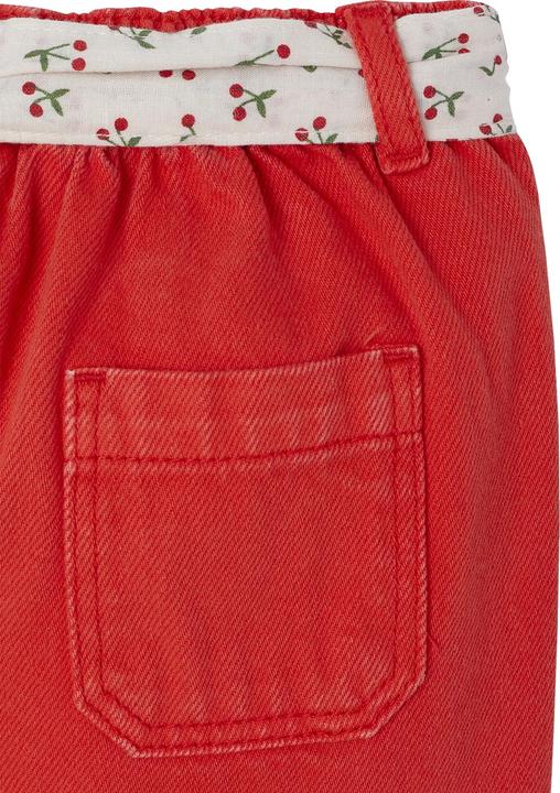 Actual product image Vertbaudet Weite Baby Hose mit Bindegürtel (98)