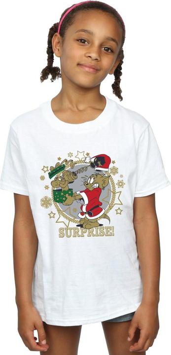Produktbild Tom & Jerry Christmas Surprise TShirt Mädchen (140, 146)