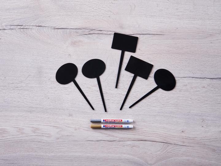 Produktbild Edding Kreidemarker 4085 (Gold, Silber, 2 mm, 2 x)