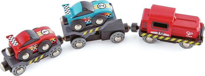 Produktbild Hape Rennwagen-Transporter