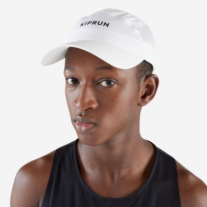 Produktbild Kiprun Lauf-Cap Schirmmütze - V2 weiss (One Size)