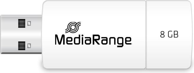 Image du produit MediaRange Clé de mémoire USB (8 Go, USB-A)