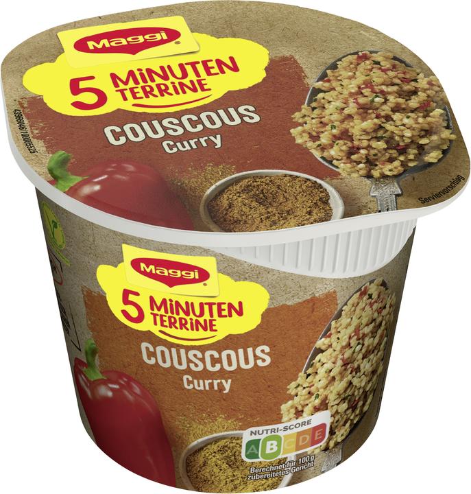 Image du produit Maggi 5 MINUTES TERRINE Couscous au curry (70 g)